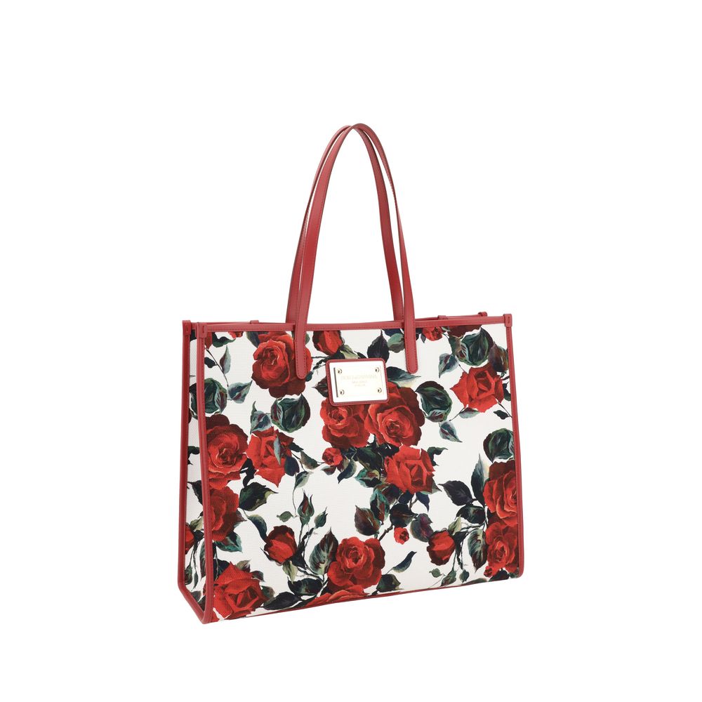 Çiçek desenli Dolce & Gabbana tote çanta